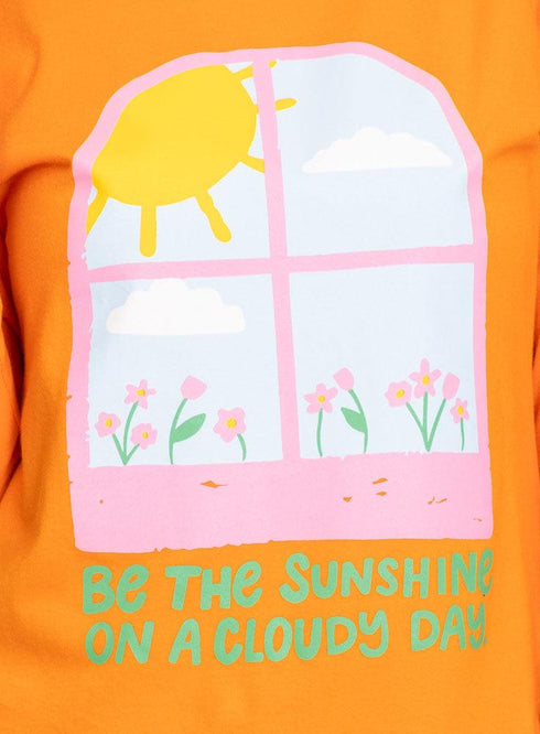 Orange Peel Printed Long - Sleeve Design 48 - Khotwh